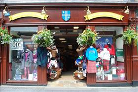 A souvenir shop
